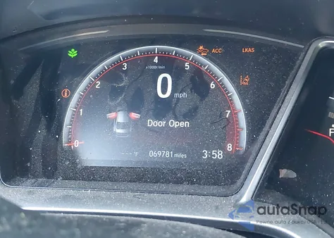 2021 Honda Civic Sport z USA, uszkodzony, nr VIN 2HGFC2F86MH516036